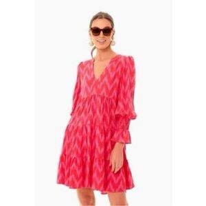Pomander Place Red and Pink Kenzo Dress NWT XXL